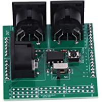 Los mejores  - Placa de protección MIDI Shield- 3 conectores MIDI hembra de ángulo recto Serie a módulo MIDI con extensión 2.54mm…